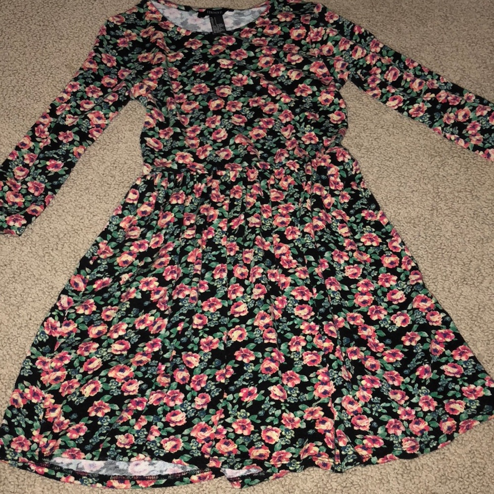 Forever 21 floral dress